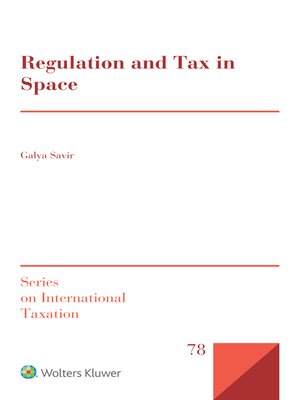 cover image of Regulation and Tax in Space
